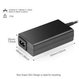 KFD Power Supply 18 V Charger Power Cable for TechniSat DIGITRADIO 600 601 602 630 631 650 BQ60A-1803300-G GPE060D-180330D, Bose Companion 20 Multimedia Speaker 406358 329509-1 300 PSM36W-180