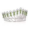 Pageant Beauty Contest Bridal Wedding Full Crown - Silver Plated