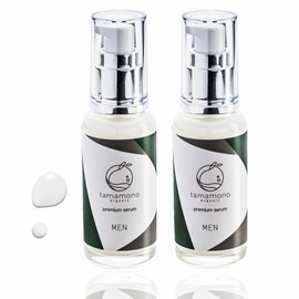 Tamamono Organic Men's All-in-One Aging Care Rough Prevention Dry Skin Serum Type 60ml (2 Bottles)
