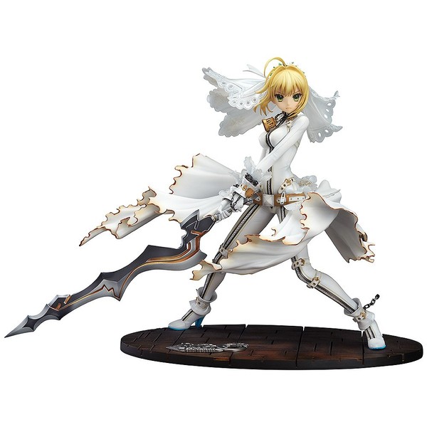 Fate/EXTRA CCC Saber Bride 1/7 Scale ABS & PVC Pre-Painted