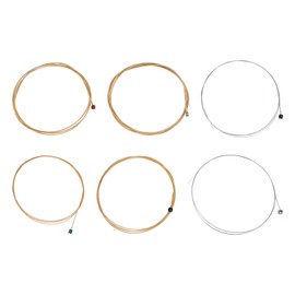 YINETTECH Set of 2 EJ26 Acoustic Guitar Strings Hybrid Gauge Phosphor Bronze Guitar Strings .011-.052 Custom Light Gauge for 6-String Guitar