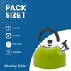 Premium Stainless Steel Whistling Kettle | 10 Colors | Stove