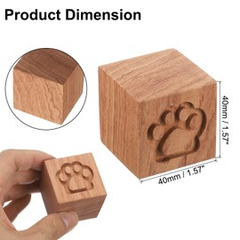 QUARKZMAN 2 Stück Holz Ätherische Öl Diffusoren Rosenholz Katzenpfote Aroma Diffusor für Auto Zuhause