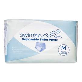 Swimmm | Swim Nappies for Adults and Children (Medium: Waist Circumference 34-48")