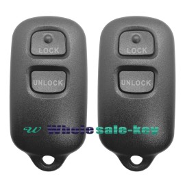 WHOLESALE KEY 2 For 2004 2005 2006 Scion xA xB Toyota Tundra Keyless Remote Key Fob Hyq12bbx