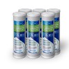 6 Block Activated Carbon 5 Micron Water Filters Set WELL-MATCHED