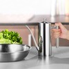 Kelepu Stainless Steel Oil Pot, Spice Container, Kitchen Utensils (Straight