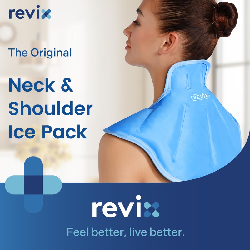 REVIX Ice Pack for Neck and Shoulders Upper Back Discomfort,