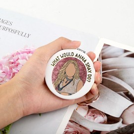 WSNANG Reality Show Inspired Gift What Would Anna Shay Do Compact Makeup Mirror Reality TV Show Merchandise (Shay Mirror)