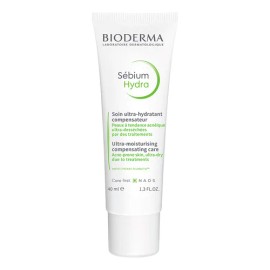Bioderma Sébium Hydra Crema Facial, Suaviza e Hidrata Profundamente Piel Mixta, 40ml