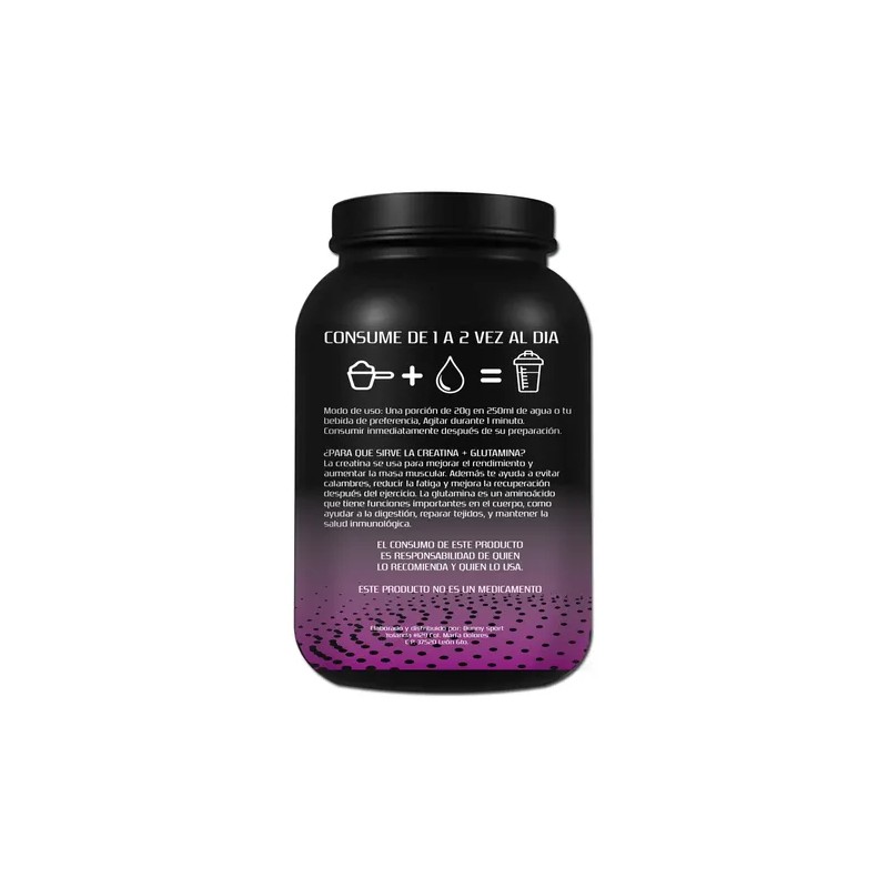 Creatina + Glutamina Fast Protein 1kg 50 Servicios Suplement