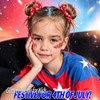 Red White and Blue Face Glitter, 4th of July Glitter