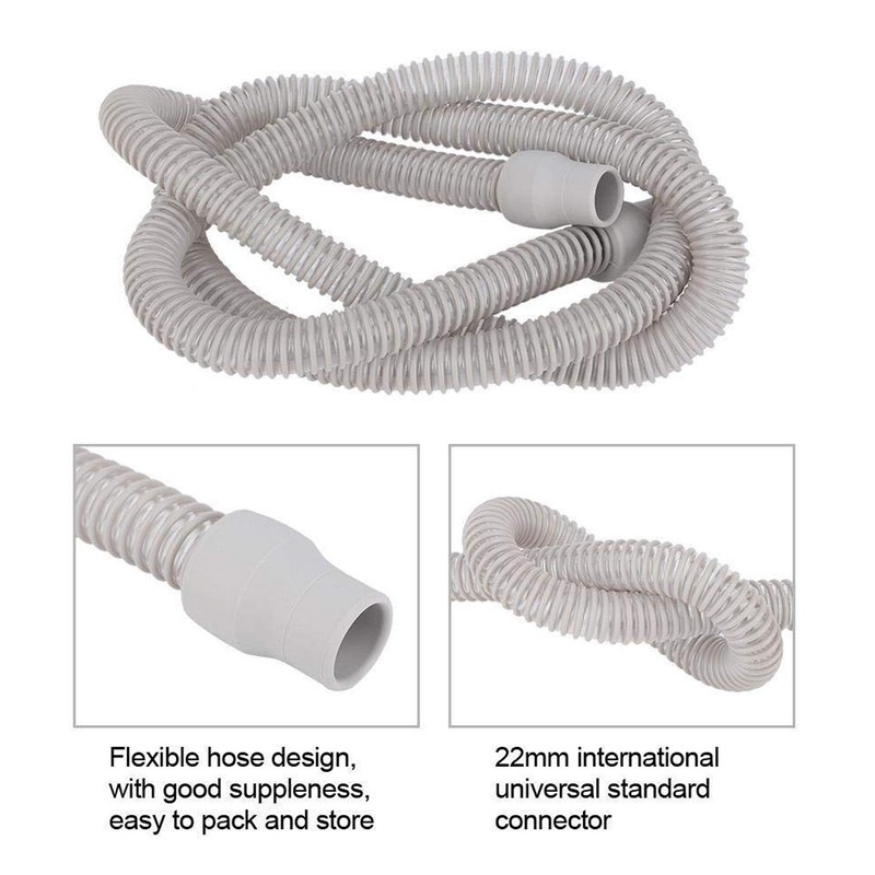 1.8m Universal Breathing Machine Hose High Flexibility Face Shield Connecting
