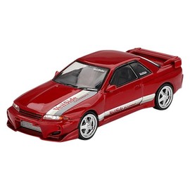 Sunrich Mini GT 1/64 Nissan Skyline GT-R R32 Veilside Combat C-I Gem Red (Right Handle) Finished Product MGT00987-R