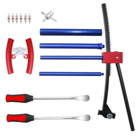 BESTOOL Dirt Bike Tire Changing Kit for Motocross, Enduro and Dirt Bikes - Dirt Bike Tire Changing Tool for 16" to 21" Wheels, Quick Mount Without Pinching Tubes - 15/17/20/25mm Axles