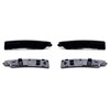 iJDMTOY 4pc Set Black-Out Smoked Lens Xenon White Full LED