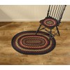 Park Designs Folk Art Braided Chair Pad