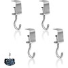 DYOUen 4pcs Desk Hook Bag Holder Adjustable Clip Purse Hanger