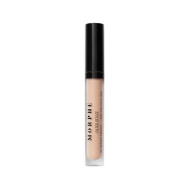Morphe Filter Effect Soft Radiance Concealer - Buildable Coverage Liquid Concealer Face Makeup with Hyaluronic Acid & Pomegranate Extract & a Natural Radiant Finish - Medium 12 (Neutral) (0.12 fl oz)