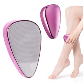 Ninonly Hair Remover, Painless Epilator, Rub-Only, Crystal Hair Eraser, Exfoliating, For Men and Women, Home Epilator, Physical Hair Removal, Reduces Hair Growth, Small, Lightweight, Easy to Clean,