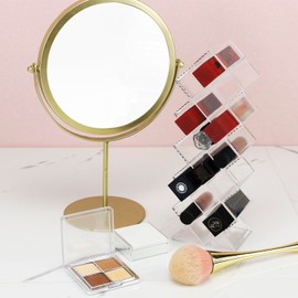 QWORK® Lipstick Organiser Box, 16 Sections Lip Gloss Container, Lipstick Holder