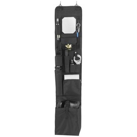 EXPLORER LB1 Police Style Hanging Closet Door Organizer 11" x 52"-Locker Org, Black