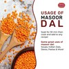 Masoor Dal 2 Pound Bag (32 oz) - Red Lentils