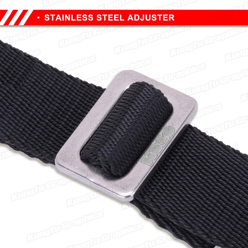 KUNGFU GRAPHICS Motorcycle Tow Rope Tie Down Strap Rescue Pull