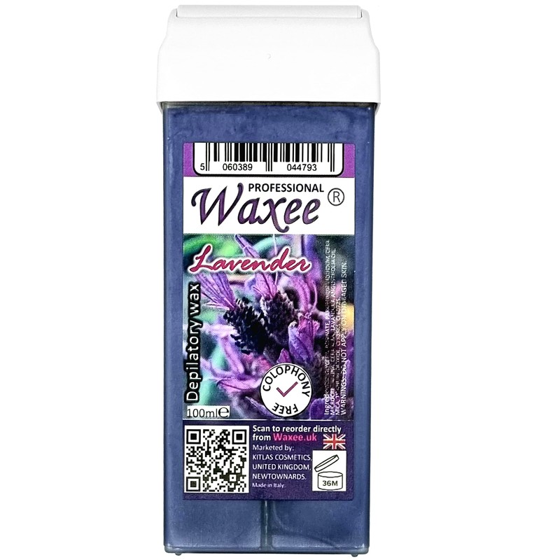 Mix of 6 roll-on wax cartridges, roller wax refill 100ml