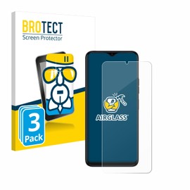 BROTECT Protective Glass for Tecno Spark 10 5G (Pack of 3) Protective Film Tempered Glass [Extremely Scratch-Resistant 9H, Anti-Fingerprint, Ultra Transparent]
