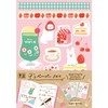 Furukawa Shikou QD16 Patterned Paper Deco Paper Set, Pink