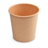 VEPATIM 100 Hot and Cold Beverage Cups Paper Cups Brown
