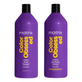 Matrix Color Obssesed Shampoo 1 Lt Acondicionador 1 Lt                                                                                                