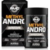 PMD Sports Methyl Andro Hardcore - Amplifies Testosterone for Lean Muscle Growth and Strength Gains-Weightlifting and Workout Performance-Dietary Supplement (90 Vegetarian Capsules)