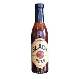 Black Gold Chipotle Ketchup by The Southern Steak & Oyster – 12.5oz Bottle – Smoky, Spicy Gourmet Ketchup – Perfect for Burgers, Fries, Grilled Meats & More