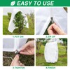 2 Pcs Plant Covers Freeze Protection, Frost Cloth Plant Freeze