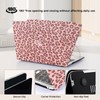 BYCeKe Leopard Print for MacBook Air 13 inch Case 2025-2022