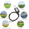 Duokon Soil Moisture Sensor 0-10 V, ABS High-Quality 2-in-1 Soil