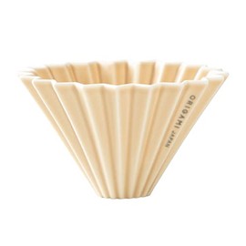 K-ai ORIGAMI DRIPPER Dripper Mat Beige, M (2 - 4 People) Made in Japan