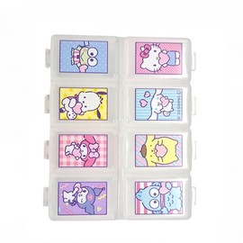 Sanrio Characters 8-Compartment Case Pill Case 3ea