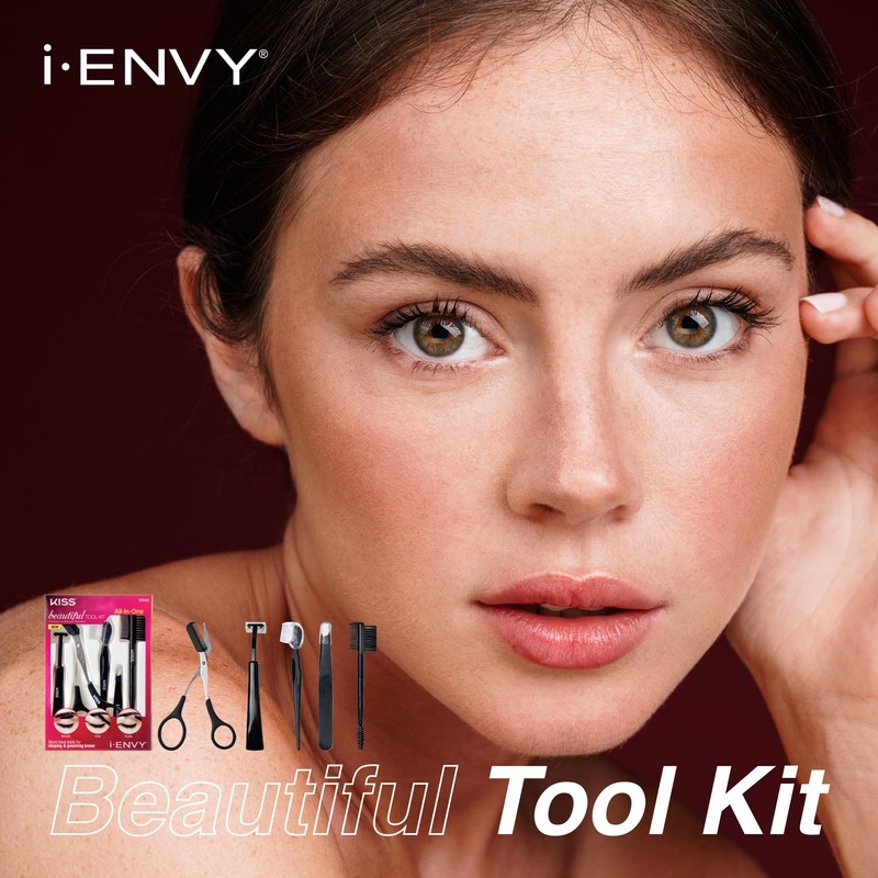 i-ENVY All-in-One Beautiful Tool Kit for Expert Eyebrow Shaping and