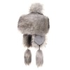 Futrzane Classic Hat with Ear Flaps - Aviator Hat Women's