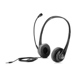 HP Auriculares de micrófono con Cable con micrófono para PC (Conector estéreo de 3,5 mm)