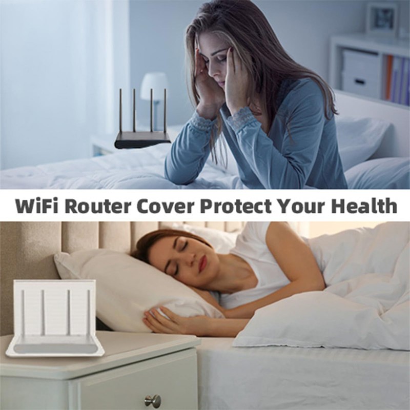 WiFi Router Cover, WiFi RF Blocking Wireless, Blocks 5G Protective