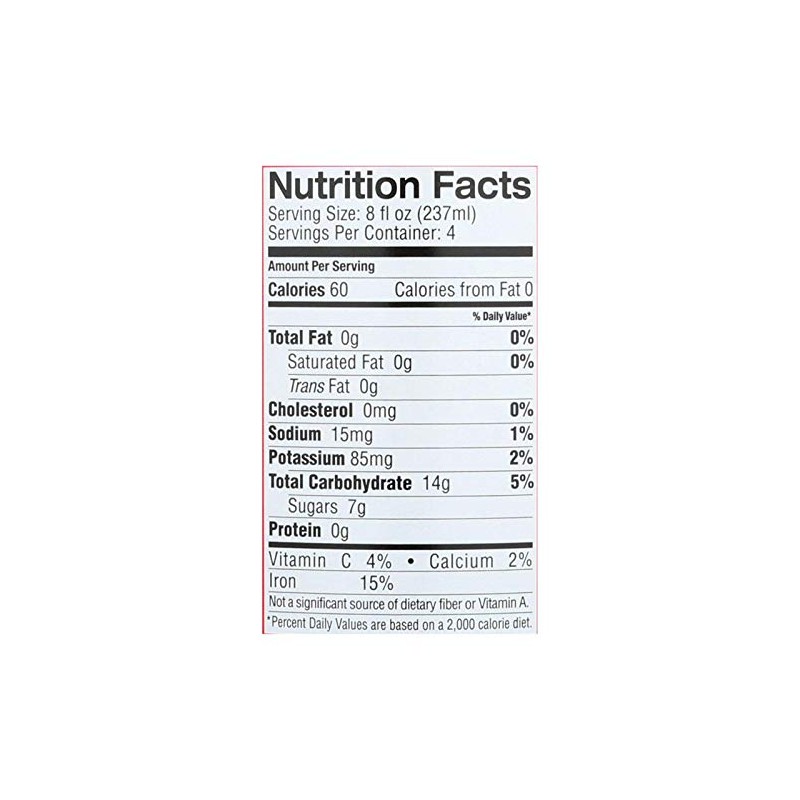 L and A All Cranberry Juice, 32 Ounce - 6