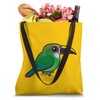 Birdorable Northern Emerald Toucanet Cute Little Toucan Bird Tote Bag