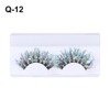 1 Pair 25mm 3D Luminous Mink Lashes Fluffy Dramatic Eyelashes