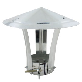 Wood Stove Pipe rain caps for Single Wall Pipe Pellet Vertical Chimney Cap roof Chimney Vent Chimney Flue Cone top rain Cap