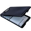 Business Source 37513 Clipboard With Storage, Black Plastic, 13-3/8 x