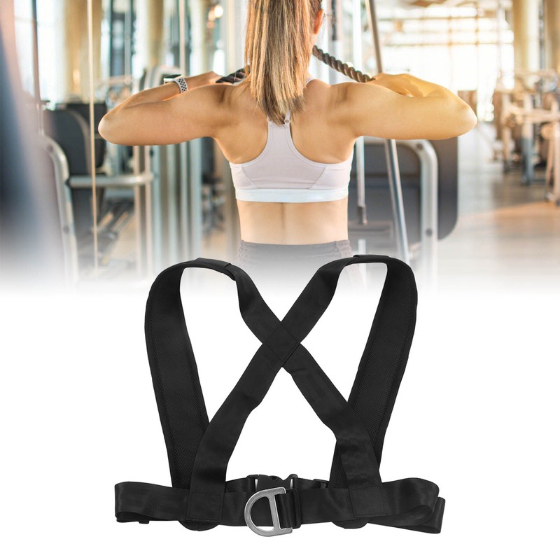 Sled Harness Tire Pulling Strap Resistance Strength Training Shoulder Strap